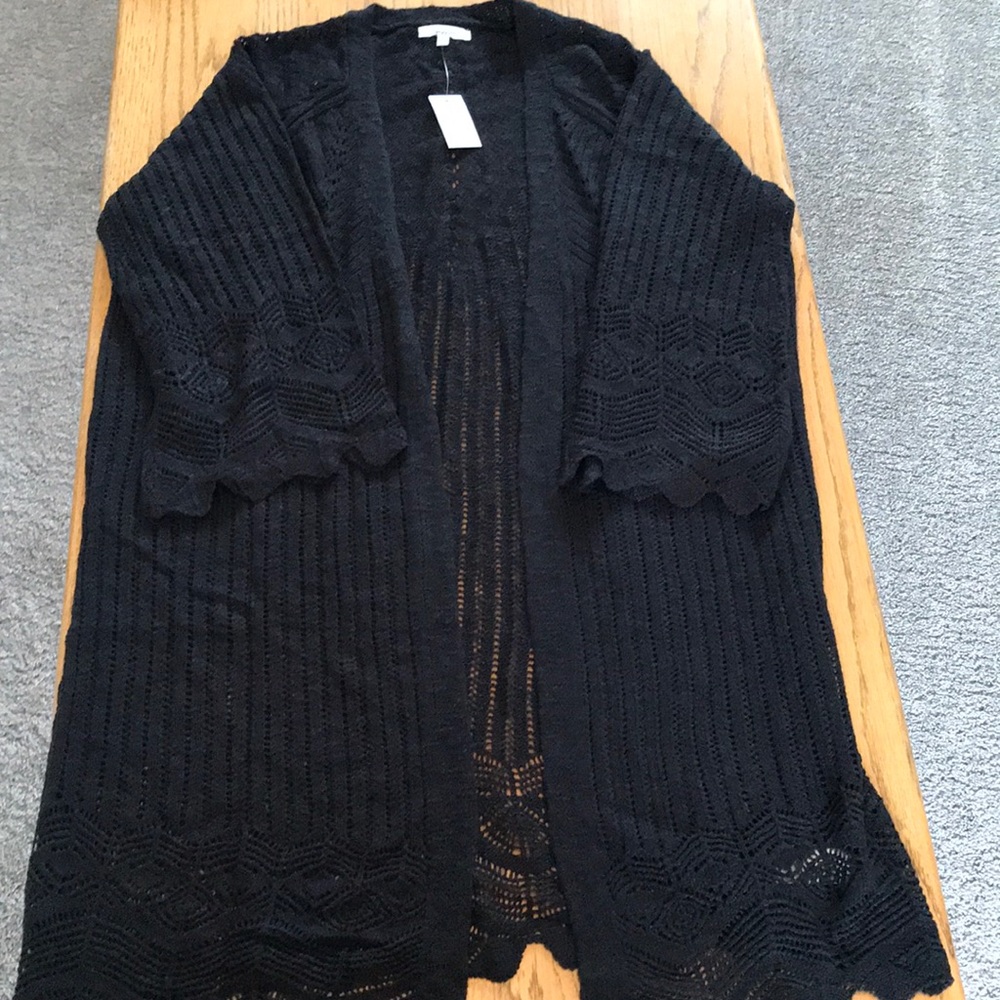 Maurices crochet knit cardigan